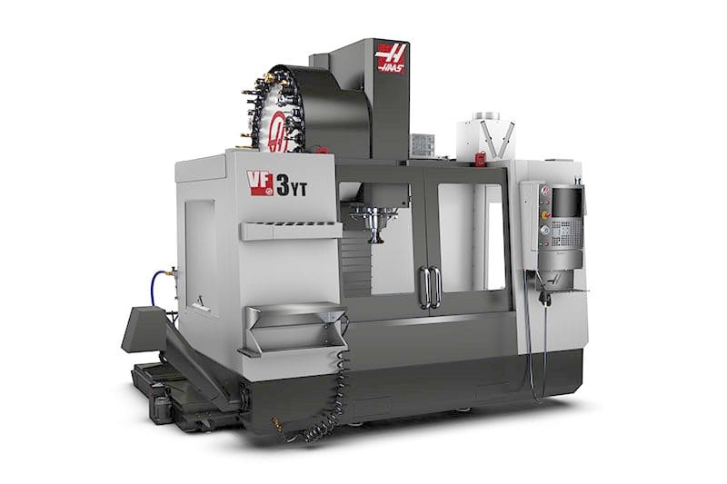 Haas VF-3YT/50HE, frezarka używana z oferty iDeal CNC